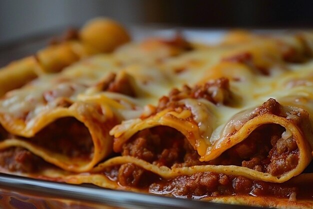 Texmex enchiladas tortille kukurydziane z serem lub mięsem w sosie chili