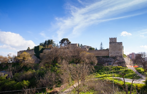 The Castello Di Lombardia, Enna