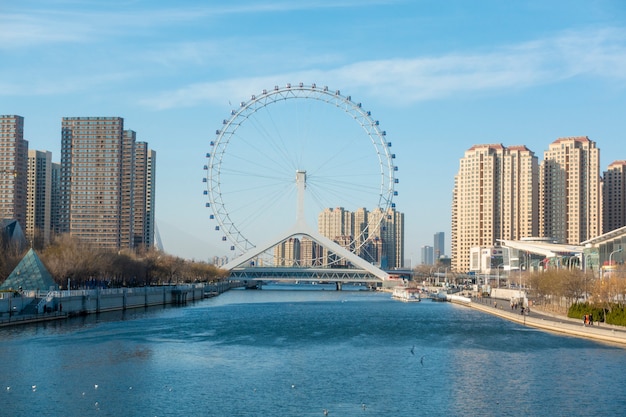 Tianjin eye in Tianjin, China