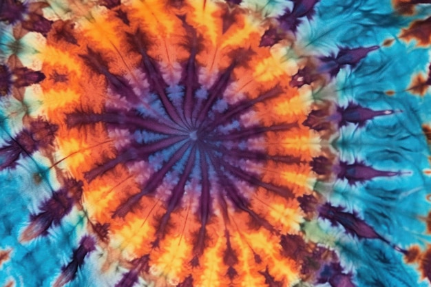 Zdjęcie tie dye design kreatywny projekt cyfrowy