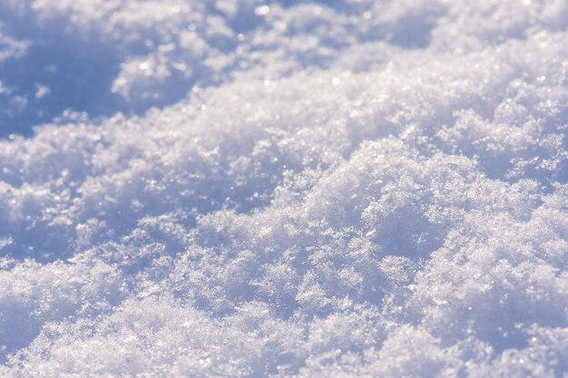Tillable tekstury śniegu Zima piękne białe tło