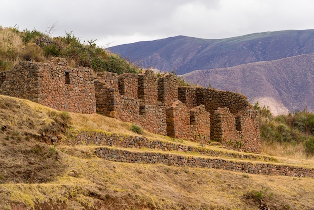 tipon park archeologiczny quispicanchi w pobliżu cusco peru
