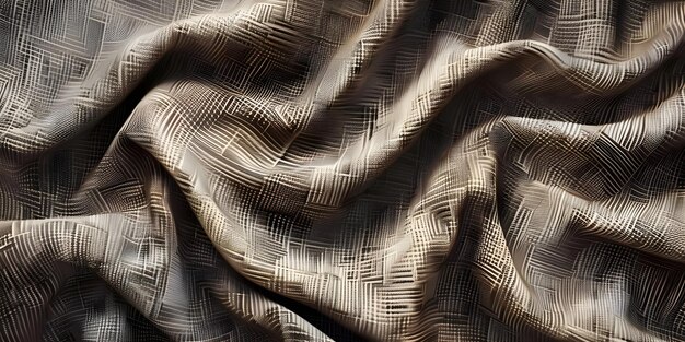 Tkanina teksturowana Tkanina tła Tkanina tkanina materiał tło Tekstylna konstrukcja tkaniny