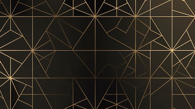 Zdjęcie tło 3d geometryczne wielokątne złoto na pulpit i tapetę