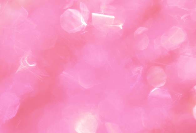 Tło abstrakcyjne bokeh różowy.