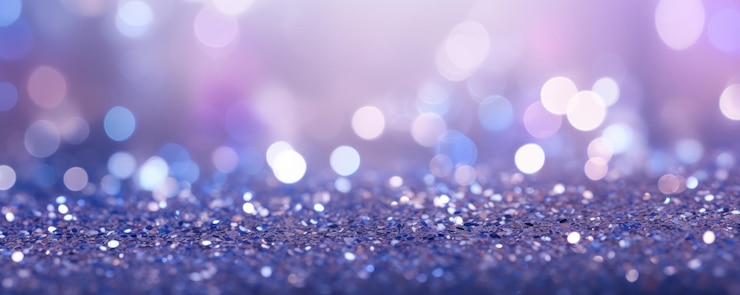 Zdjęcie tło abstrakcyjnych błyszczących świateł periwinkle platyna i niebieski niebieski defocused banner ar 52 v 52 job id 67e2abf99de742c48c91e6ea2ae2930e