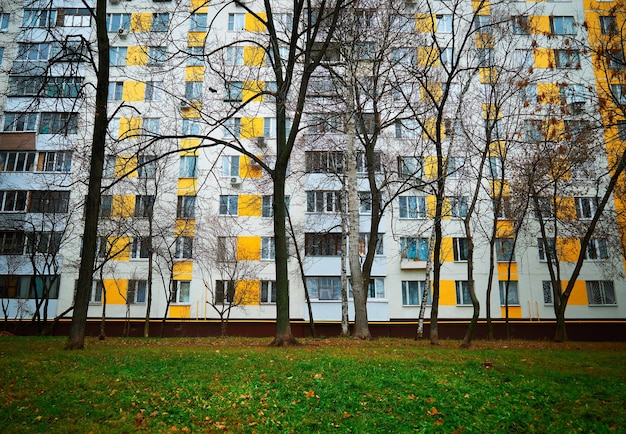 Tło architektury nieruchomości z drugiej ręki