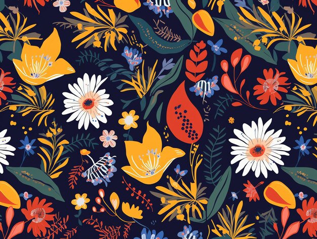 tło australijski wzór kwiatowy dla tkanin tekstylnych i osnowy papierowej itp