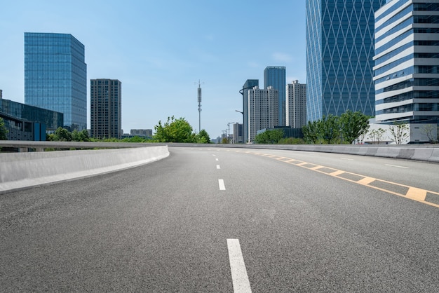 Tło Autostrady I Panorama Miejska