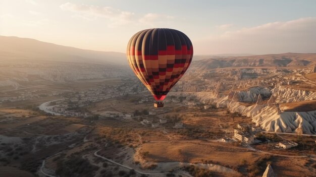 Tło balonu AI Generative AI