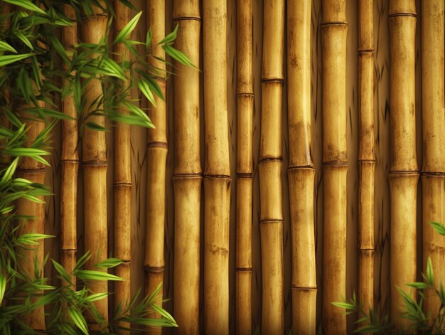 Zdjęcie tło bambusowe