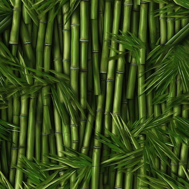 Zdjęcie tło bambusowe
