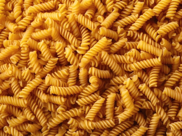 Tło bezglutenowego makaronu fusilli