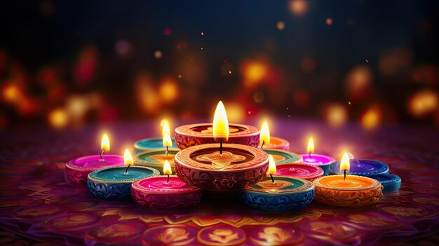 Zdjęcie tło diwali