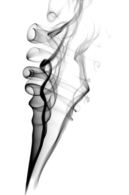 Zdjęcie tło dymu dla projektu artystycznego lub wzoru