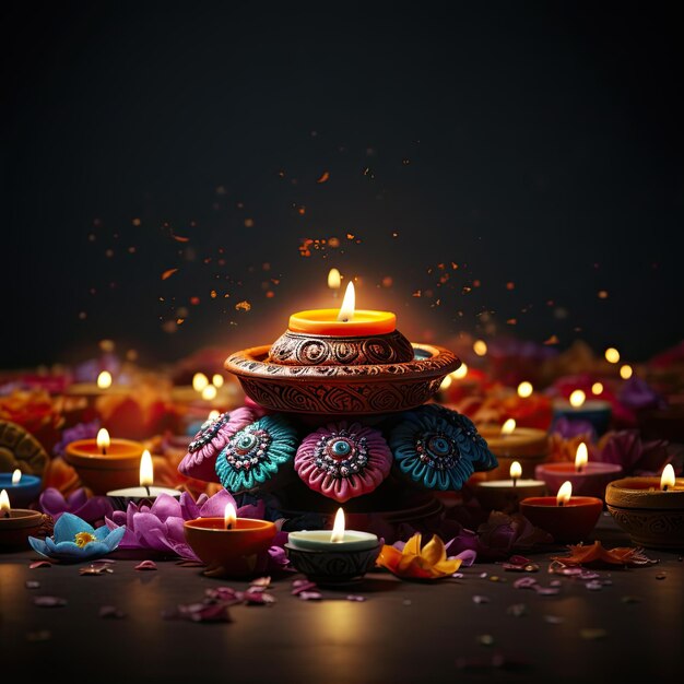 Tło Festiwalu Diwali