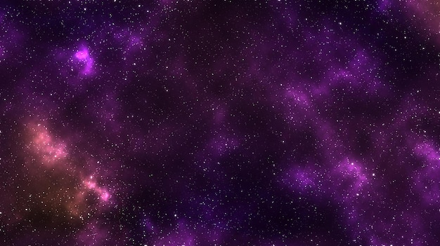 Tło galaktyki Deep Space Purple Nebula