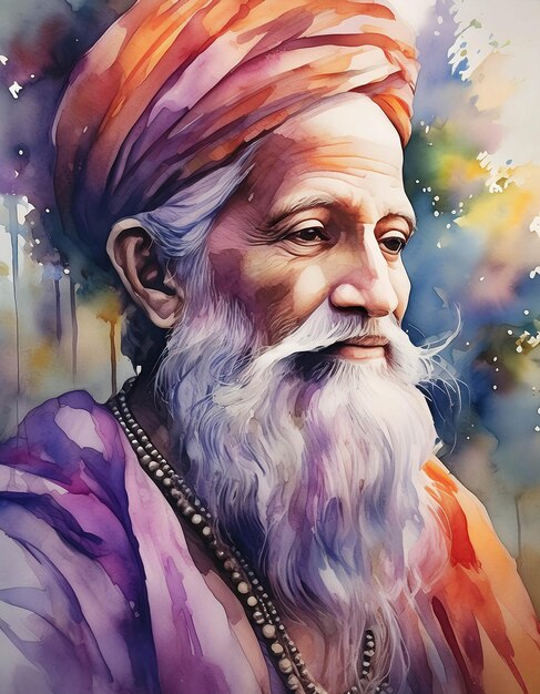 Tło Guru Purnima