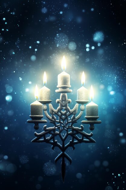 Zdjęcie tło hanukkah