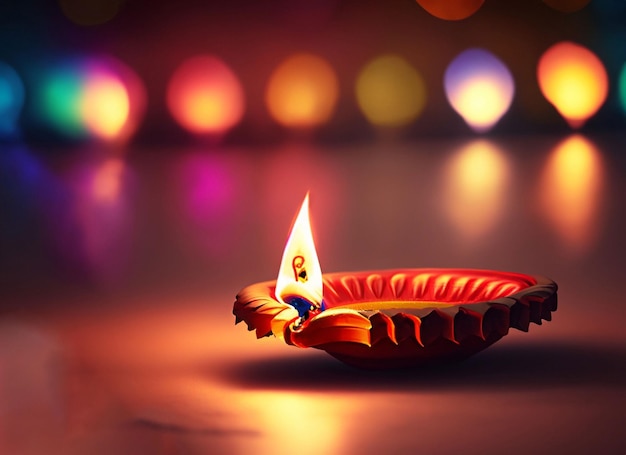 tło lampy naftowej diwali