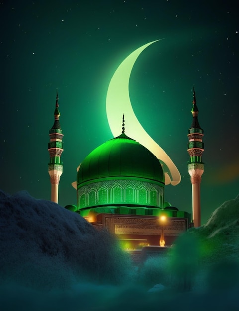 Tło Mawlid