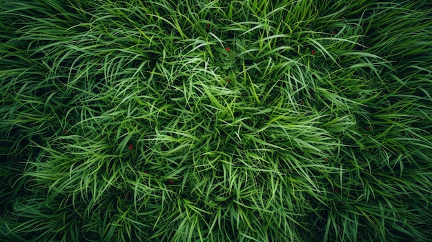 Tło o teksturze zielonej trawy