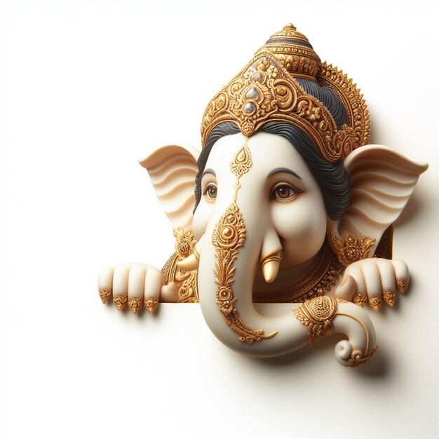 Tło obrazu głowy Pana Ganesha