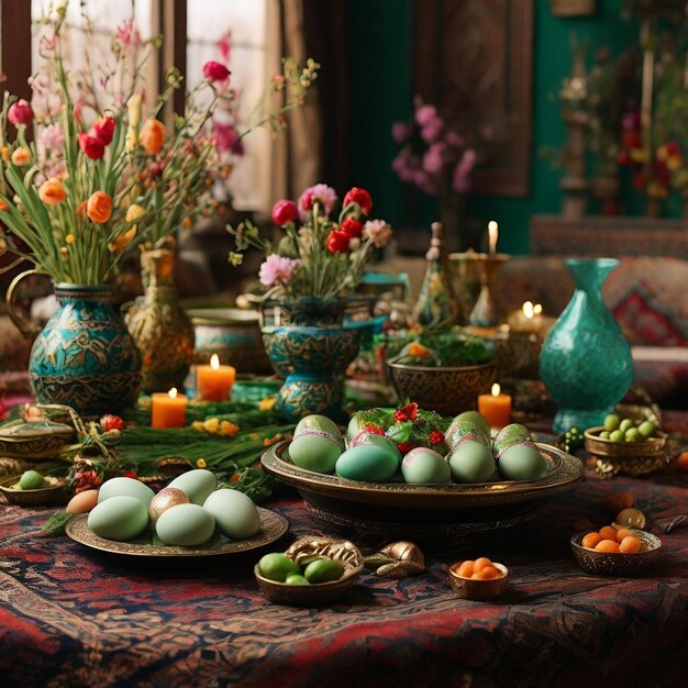 Tło obrazu Nowruz