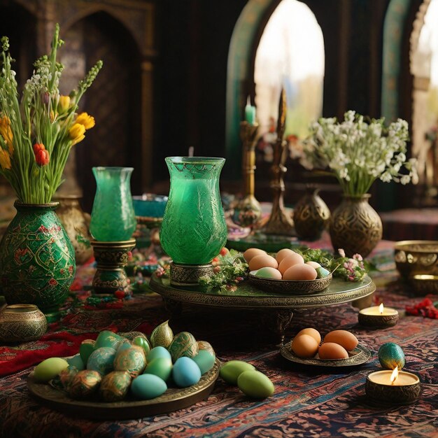 Tło obrazu Nowruz