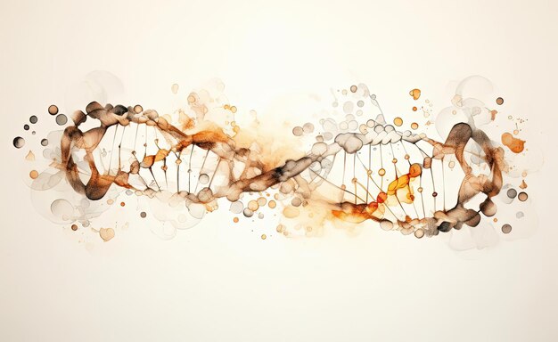 tło obrazu wektorowego DNA