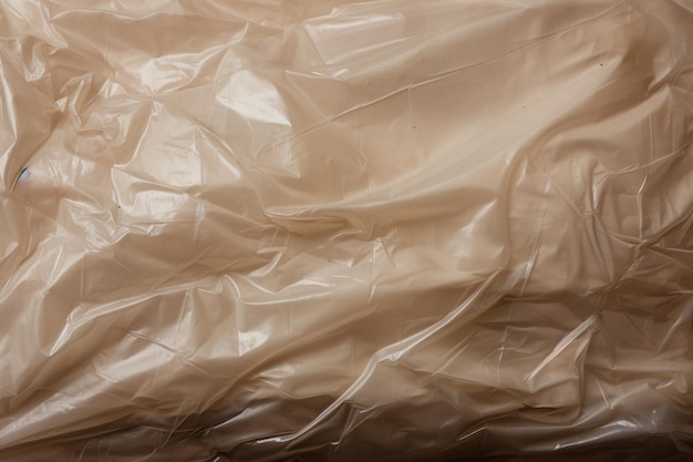 Tło plastikowej torby Ai generatywne