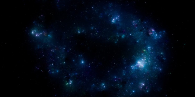 Tło pola gwiazdy Gwiaździsta tekstura tła kosmosu
