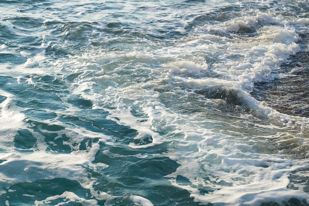 Tło Rock and waves