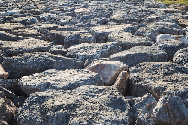 tło rock plaży