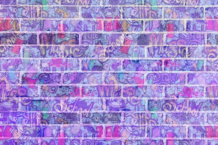 Zdjęcie tło ściany graffiti