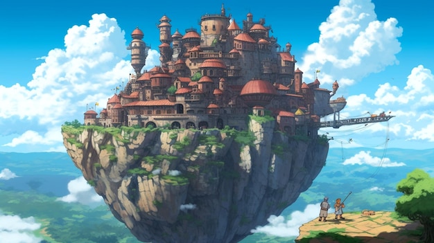 Tło studia Ghibli