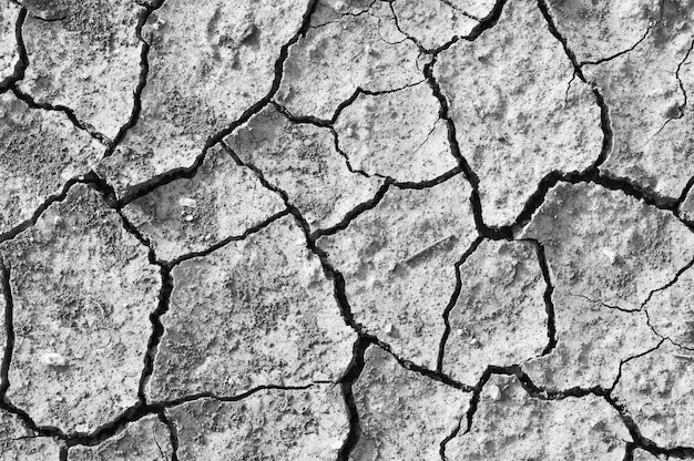 Tło suchy krakingowy ziemski brud lub ziemia podczas suszy