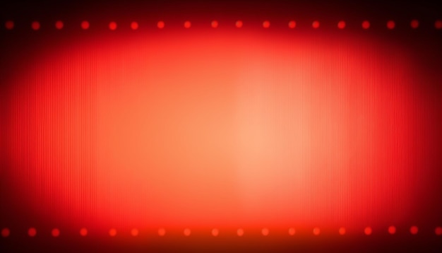 Zdjęcie tło taśmy filmowej czerwonych świateł gradientu