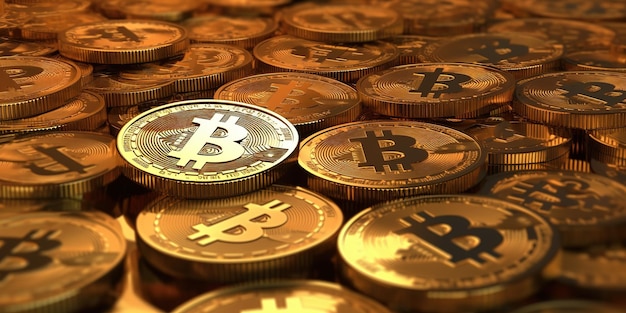 tło technologii blockchain bitcoinów