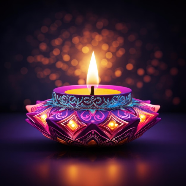 Tło wakacje Diwali