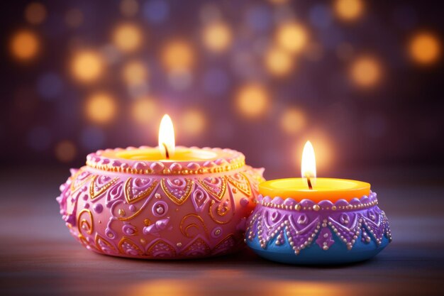 Tło wakacje Diwali