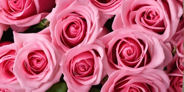 tło z różowymi różami