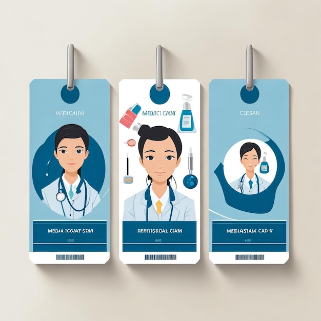 To zestaw avatarów pracowników służby zdrowia, które mogą być używane do naklejek, banerów, aplikacji, stron internetowych, broszur i plakatów.