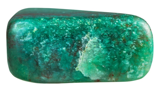 Zdjęcie toczony fuksyt w zielonym kamieniu kwarcytowym