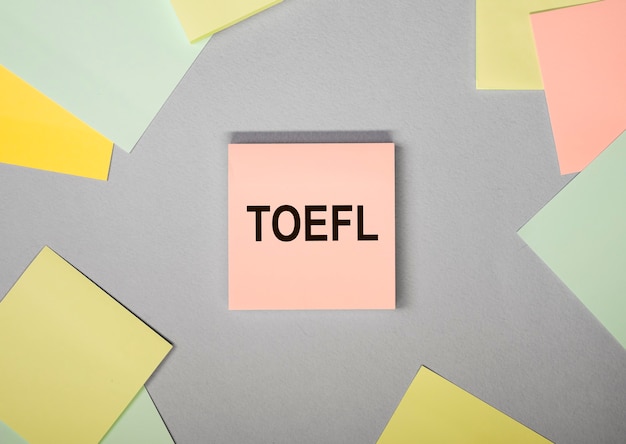 Toefl Słowo Akronim Angielski Egzamin Lub Test