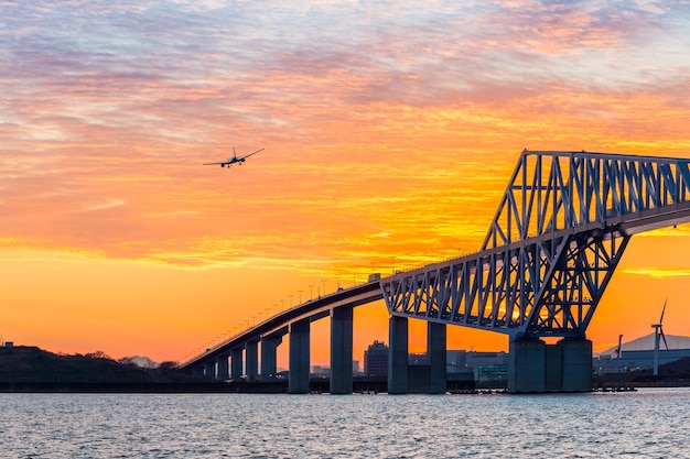 Tokyo Gate Bridge Sunset