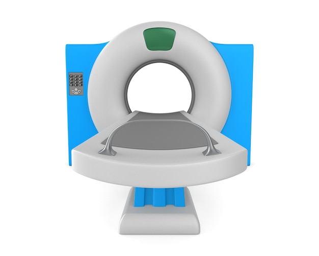 Tomografia tomograficzna. Izolowane renderowanie 3D