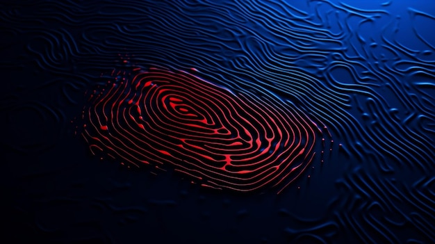 Tożsamość graficzna futurystyczny makro wzór konstrukcja powierzchni jasna abstrakcyjna mokra technologia ruch tło bezpieczeństwo cyfrowy odcisk palca tekstura niebieska fali rozpływające się fale świetlne nauka płyn