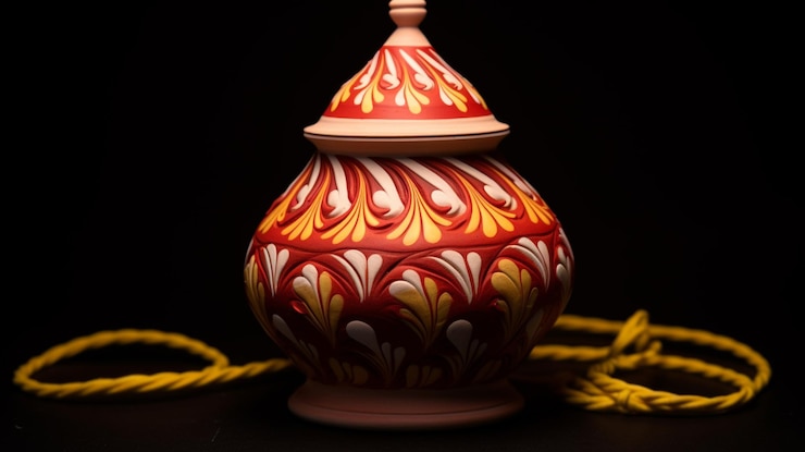 Zdjęcie tradycyjna ceramika z bengalu hd 8k tapeta stock photographic image