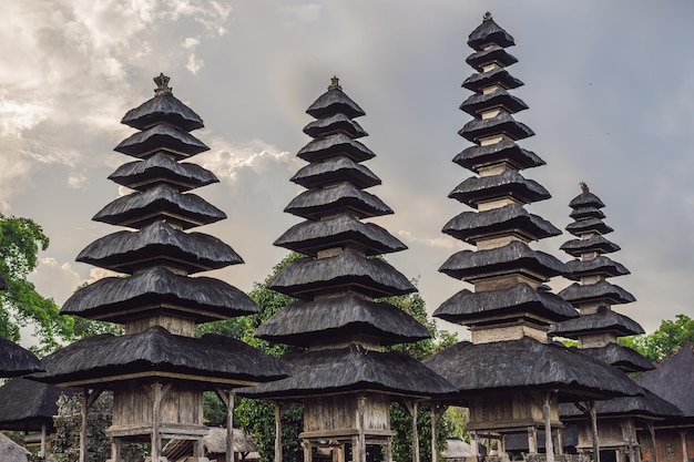 Tradycyjna hinduska świątynia balijska Taman Ayun w Mengwi. Bali, Indonezja